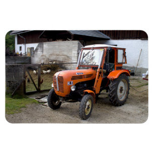 Imán Naranja del tractor KL II