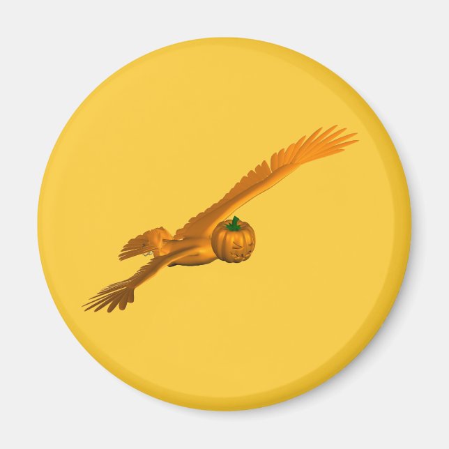 Imán Naranja Eagle (Frente)