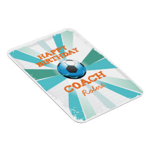 Imán Naranja/estreno Verde azulado/azul del entrenador 