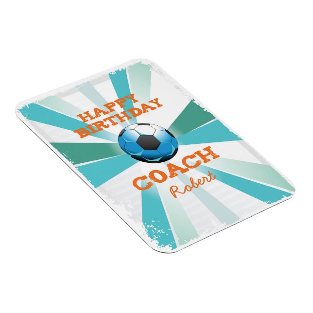 Imán Naranja/estreno Verde azulado/azul del entrenador  (Lado Derecho)