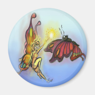 Imán Naranja Faerie