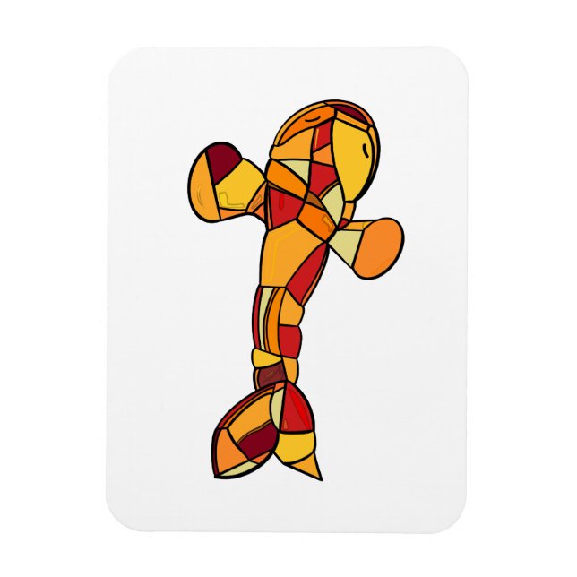 IMÁN NARANJA KOI (Vertical)