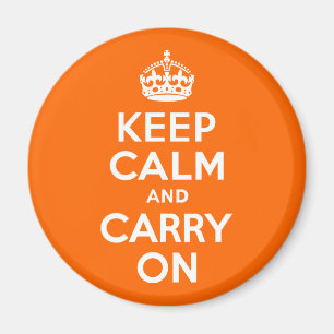 Imán Naranja Mantener la calma y continuar
