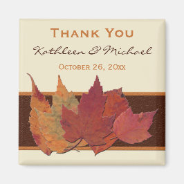 Imán Naranja marrón marfil seco deja favor de matrimoni