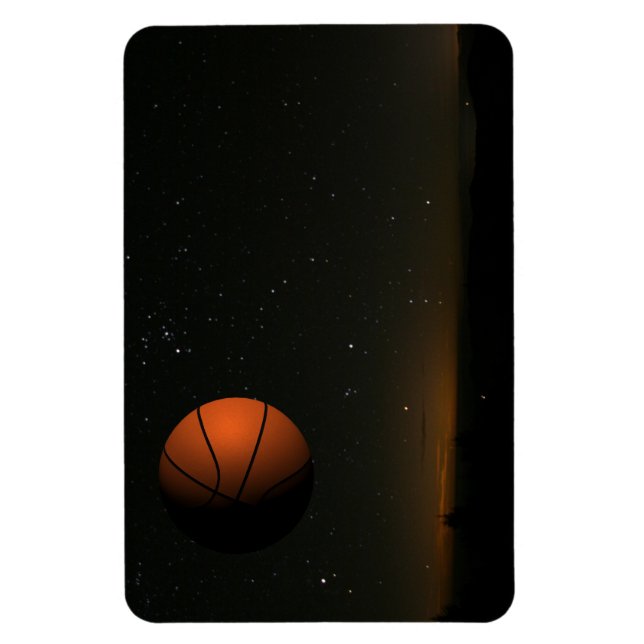 Imán Naranja Moon (Vertical)