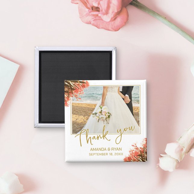 Imán Naranja Oleander Flowers Foto Gracias Boda (Subido por el creador)