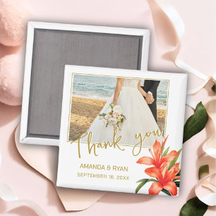 Imán Naranja Oleander Flowers Foto Gracias Boda