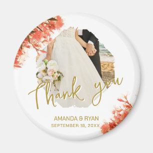 Imán Naranja Oleander Flowers Foto Gracias Boda