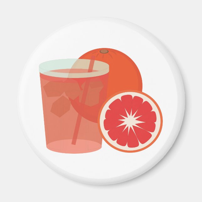 Imán Naranja Sangrina (Frente)