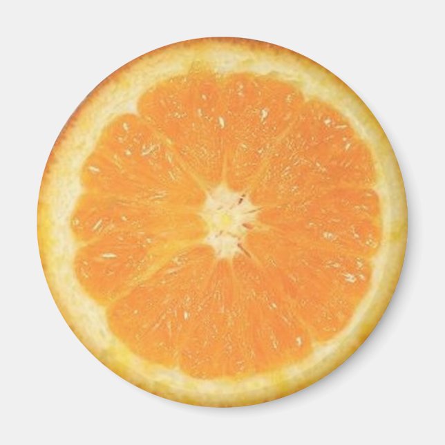Imán Naranja Slice Magnet (Frente)