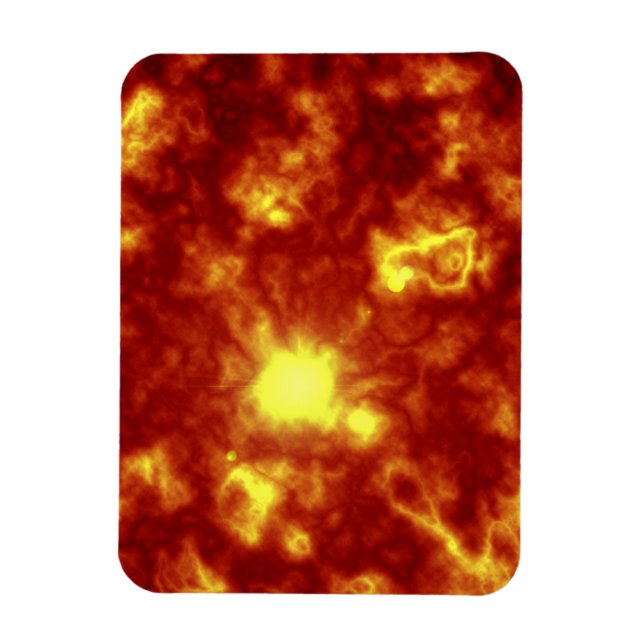 Imán Naranja y amarillo (Vertical)