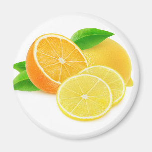 Imán Naranja y limón