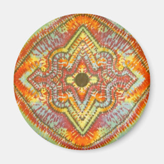 Imán Naranja/Yellow Tie Dye Magnet