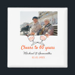 Imán Naranjas vitorean a boda de 60 años<br><div class="desc">diseño</div>