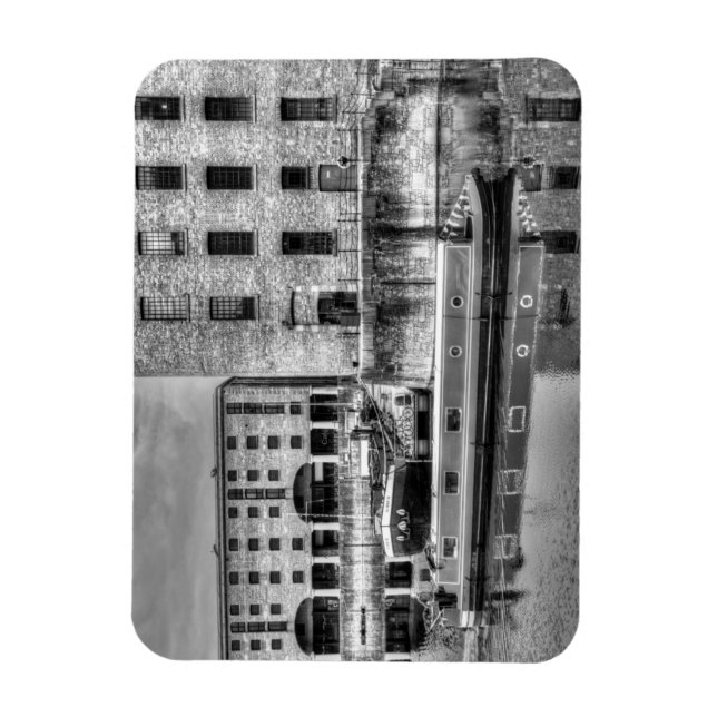 Imán Narrowboat Albert Dock (Vertical)
