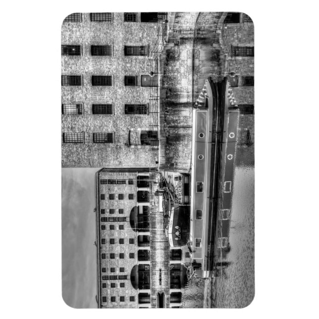 Imán Narrowboat Albert Dock (Vertical)