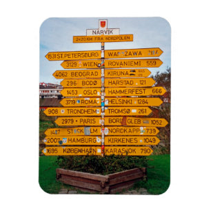 Imán Narvik Signpost