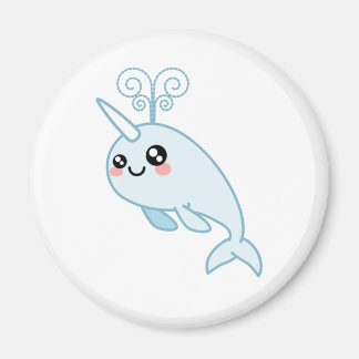 Imán Narwhal Cutie