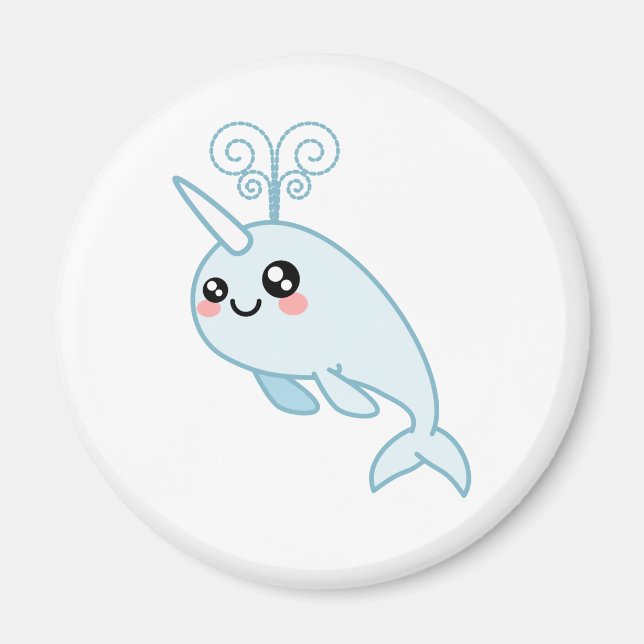 Imán Narwhal Cutie (Frente)