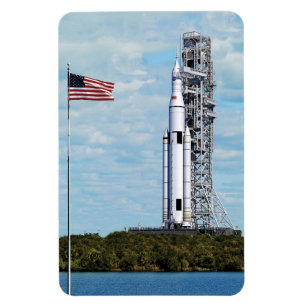 Imán NASA SLS Sistema de Lanzamiento Espacial Cohete Pl