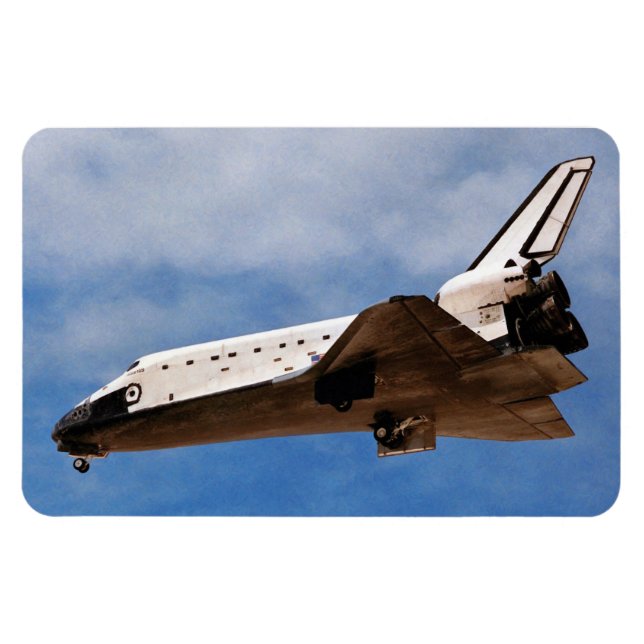 Imán NASA Space Shuttle Atlantis STS-30 Landing (Horizontal)