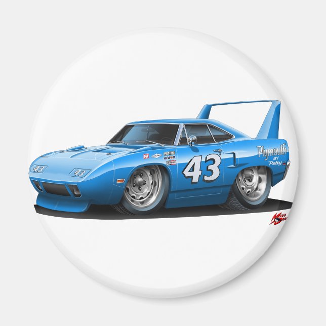 Imán Nascar Superbird Petty 1970 (Frente)