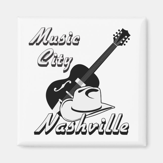 Imán Nashville. Ciudad de la música (Frente)