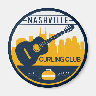 Imán Nashville Curling Club Magnet