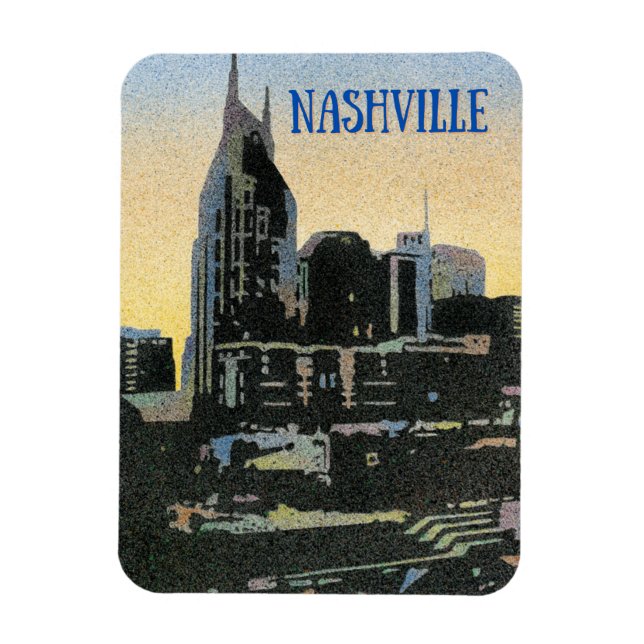 Imán Nashville Magnet (Vertical)