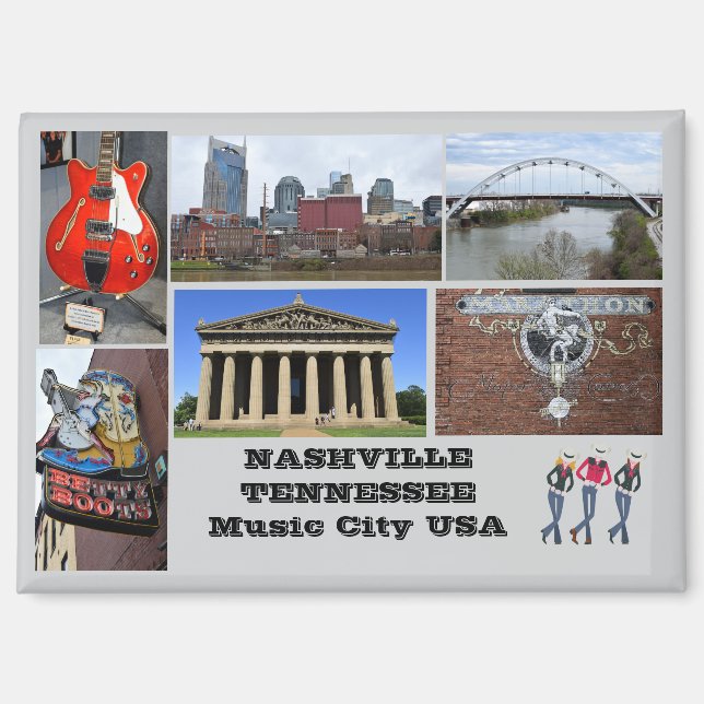 Imán Nashville Tennessee (Anverso)