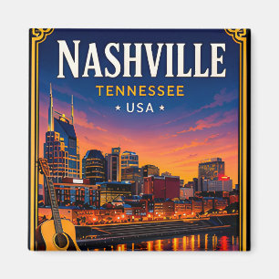 Imán 🎸 Nashville Tennessee Ciudad de la Música