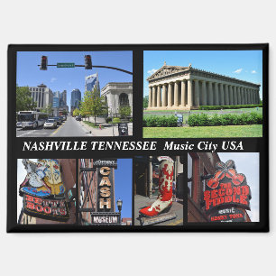 Imán Nashville Tennessee Music City USA Magnet
