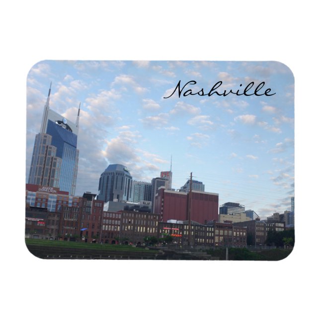 Imán Nashville Tennessee Skyline (Horizontal)
