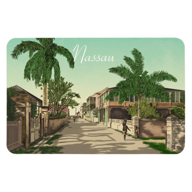 Imán Nassau, Bahamas (Horizontal)
