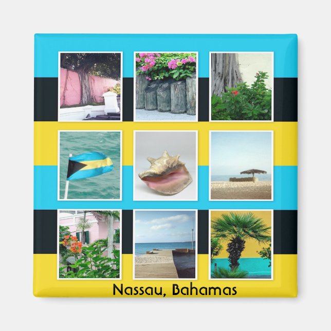 Imán Nassau, Bahamas (Frente)