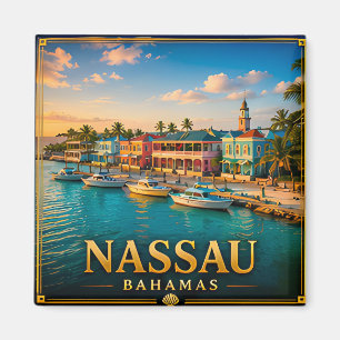 Imán Nassau Bahamas Escape Isla del Caribe Vista 📍