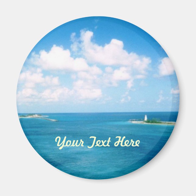 Imán Nassau Harbour Magnet (Frente)