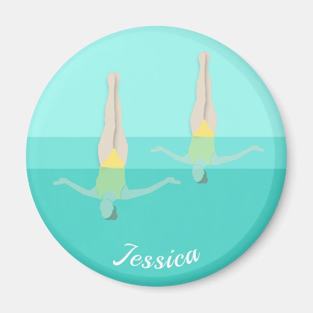 Imán Natación artística (Frente)