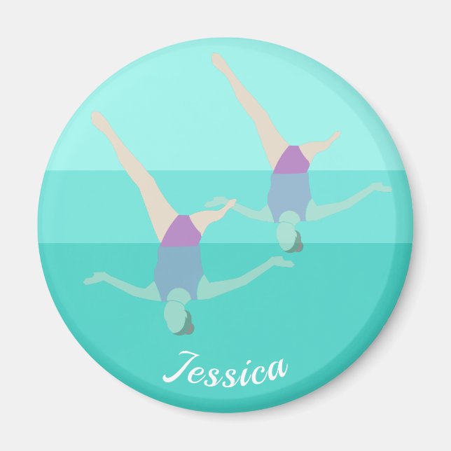 Imán Natación artística (Frente)