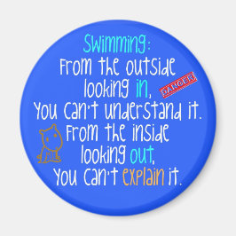 Imán Natación con vistas