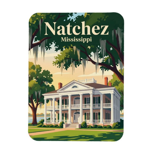 Imán Natchez Mississippi (Vertical)