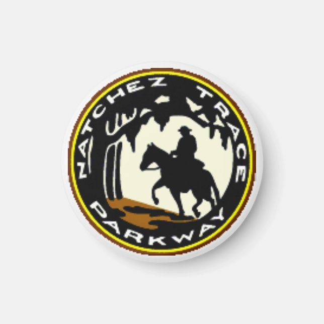 Imán Natchez Trace Parkway (Frente)