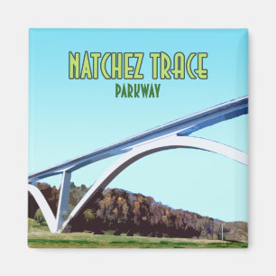 Imán Natchez Trace Parkway Tennessee Mississippi