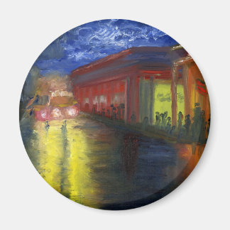 Imán Natchitoches, Luisiana de noche