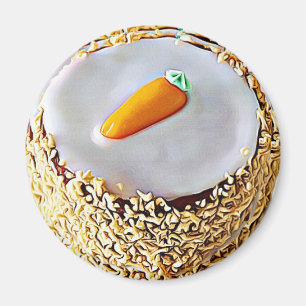 Imán National Carrot Cake Day February 3rd Holiday