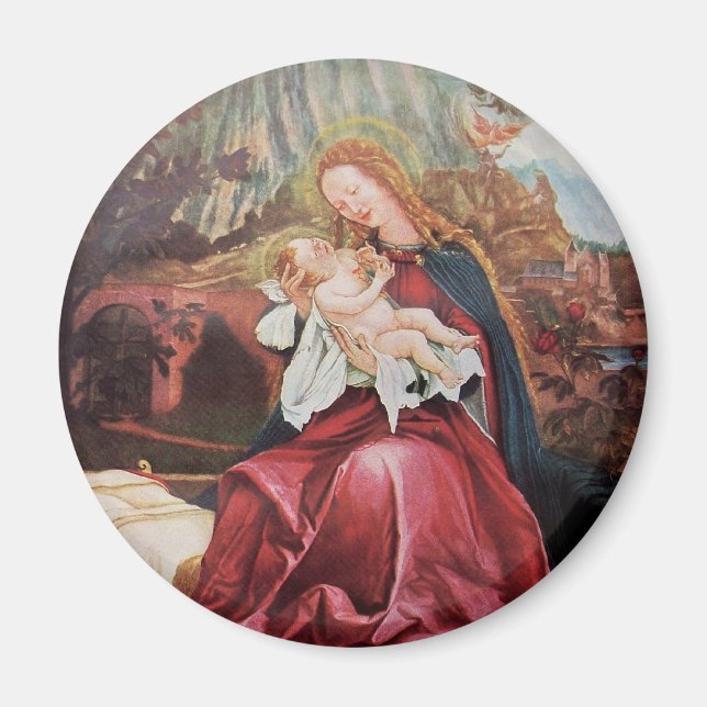 IMÁN NATIVIDAD CON ÁNGELES - MAGIA DE NAVIDADES (Frente)