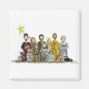 Imán Natividad del navidad