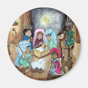 Imán Natividad del navidad
