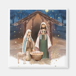 Imán Natividad Escenario Navidades Gift Magnet