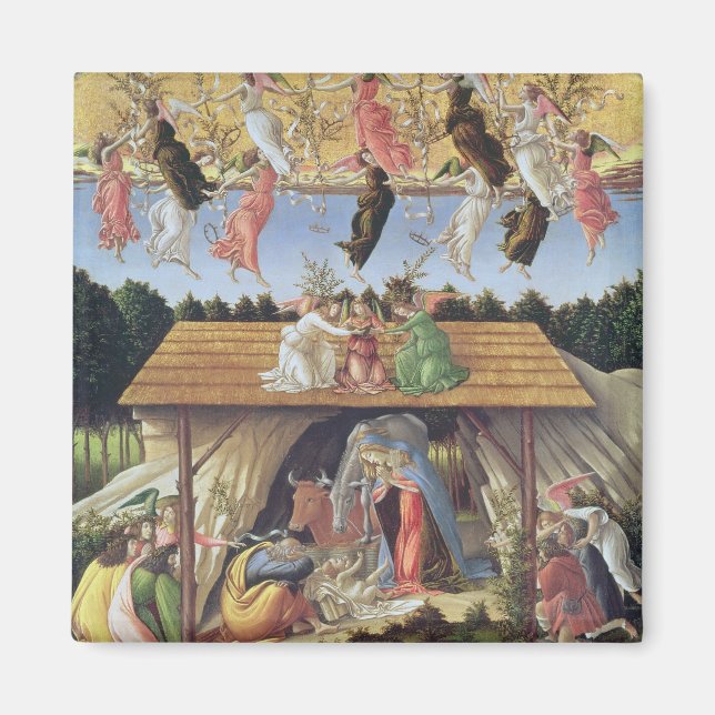 Imán Natividad mística, 1500 (Frente)
